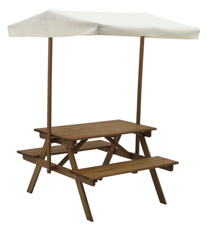 Kinder-Picknicktisch mit Dach